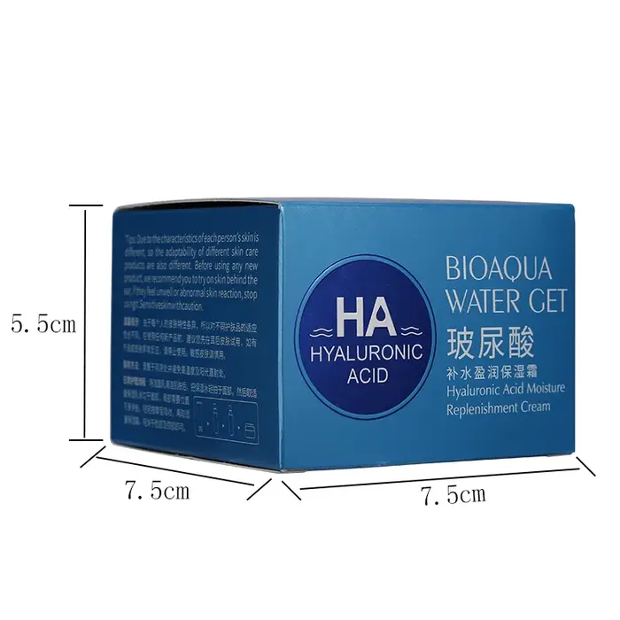 BIOAQUA crème hydratante pour le visage à l'acide hyaluronique