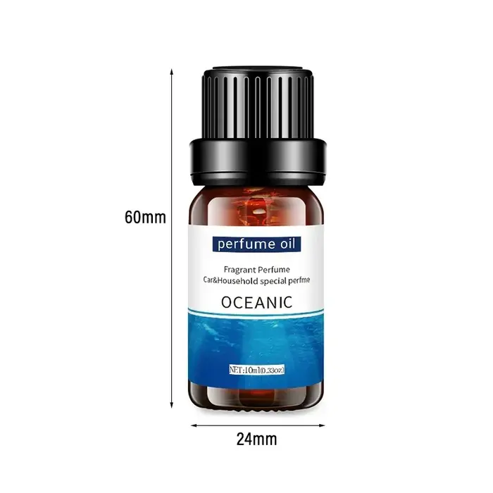 Huile essentielle végétale naturelle 10ml Eucalyptus Rose Freesia Gardenia vanille menthe poivrée 1 pièces