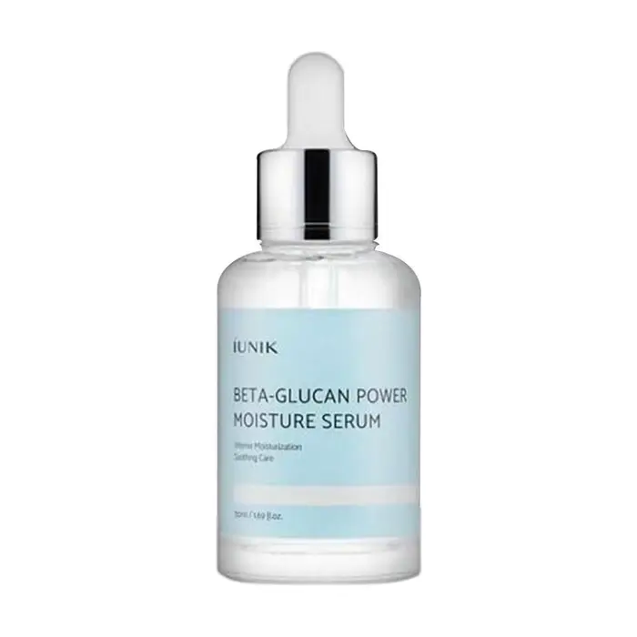 IUNIK – sérum végétalien bêta-glucane, hydratant en profondeur, raffermissant, éclaircissant, amélio