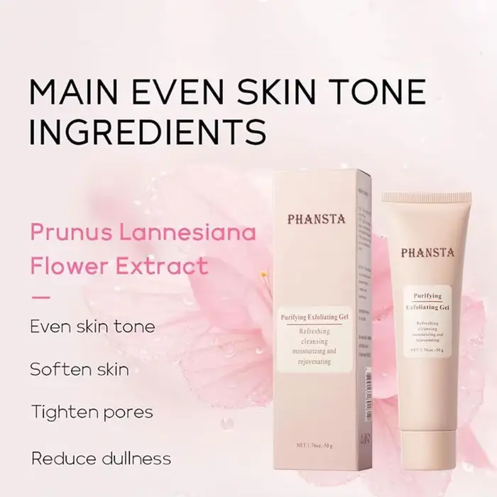 Gel exfoliant pour le visage