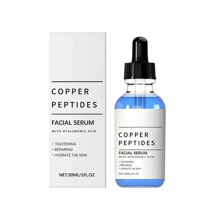 Sérum hydratant au cuivre et aux peptides, anti-rides, antioxydant, resserre la barrière cutanée, ré