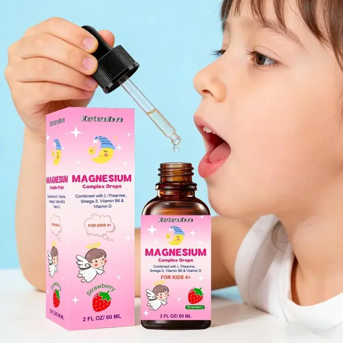 Offre Spéciale : Gouttes Liquides de Magnésium Complexe – Formule à Absorption Élevée pour Apporter des Minéraux en Quantité Suficiente et Soulager la Fatigue Corporelle Quotidienne