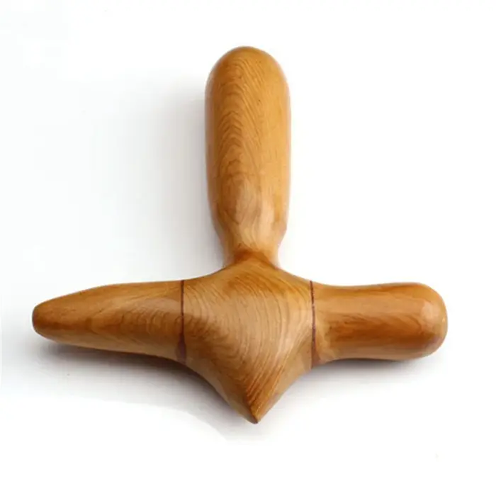 AA20-5X Massage des pieds bâton en bois outil sur les mains, les pieds et le visage outil de Massage