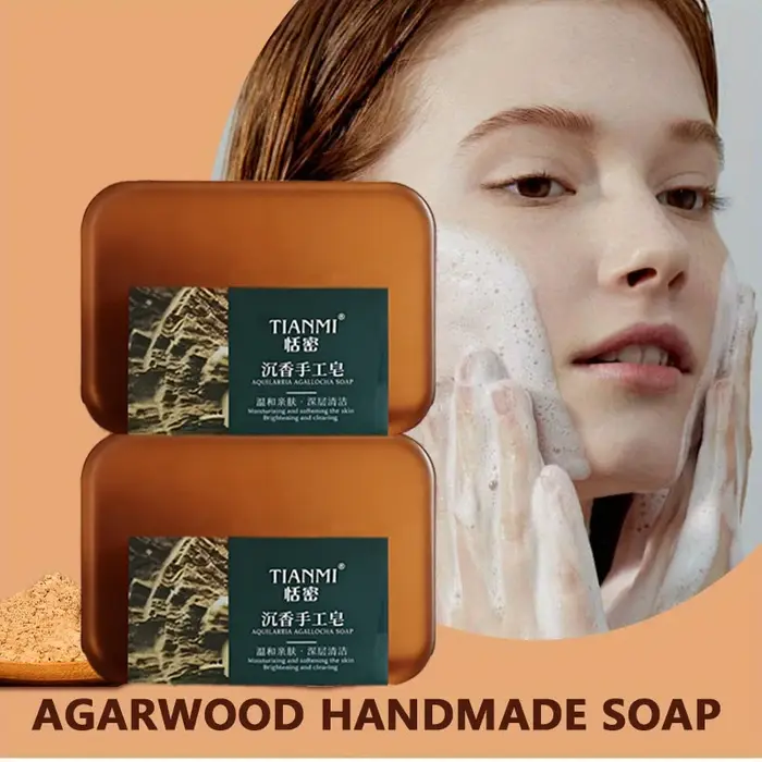 2 Savons Artisanaux à l'Agarwood