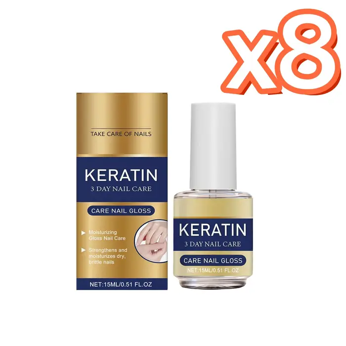 Huile pour soins des ongles, réparation de la kératine, renforcement des ongles cassants, prévention de la casse, base nourrissante pour les ongles, fortifiant professionnel pour les ongles