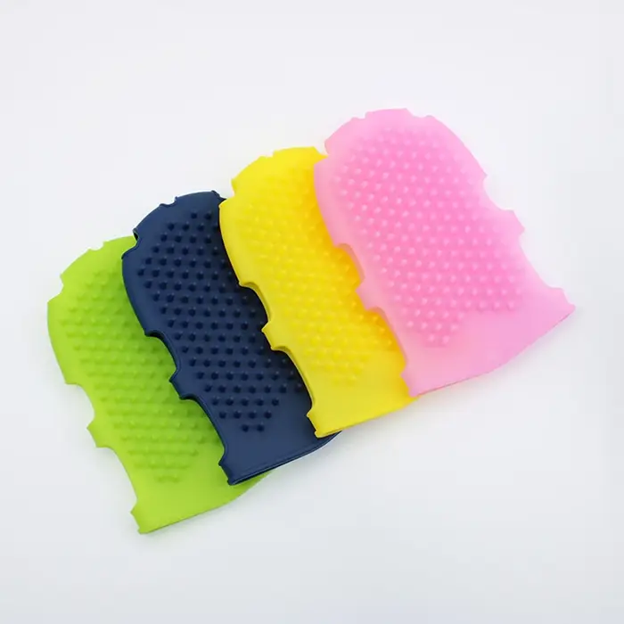 Gant de massage, brosse de bain en silicone
