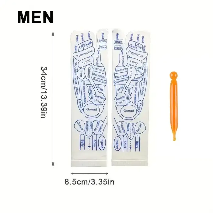 Massage soulage les pieds fatigués chaussettes acupression masseur