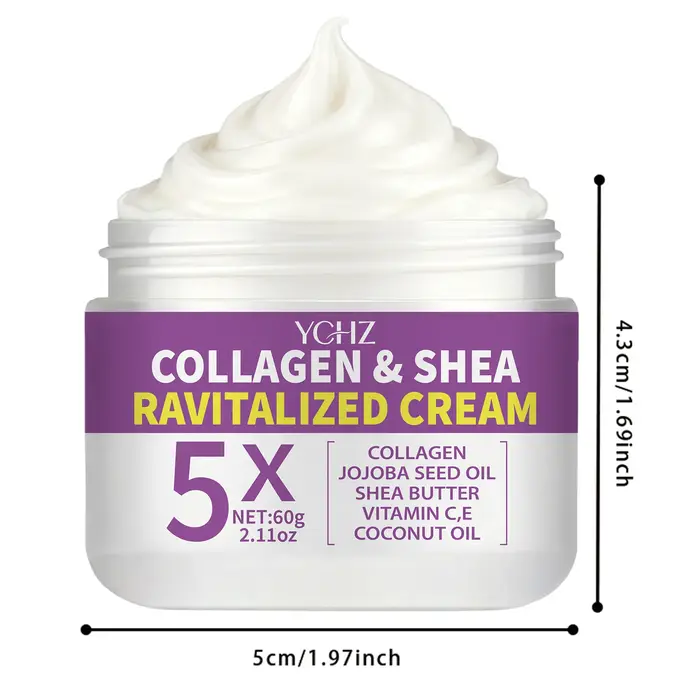 Crème raffermissante au collagène