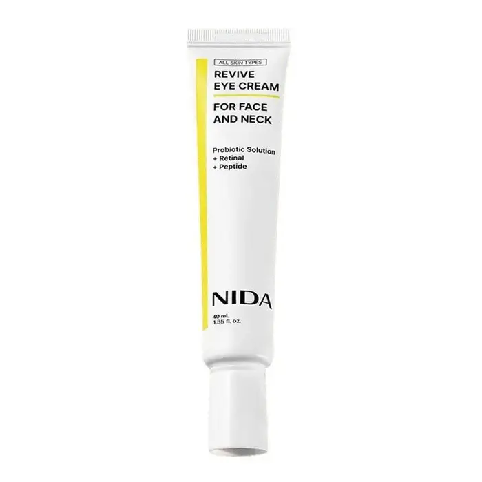 Crème pour les yeux NIDA Original Revive pour le visage et le cou, sérum régénérant au peptide et à 