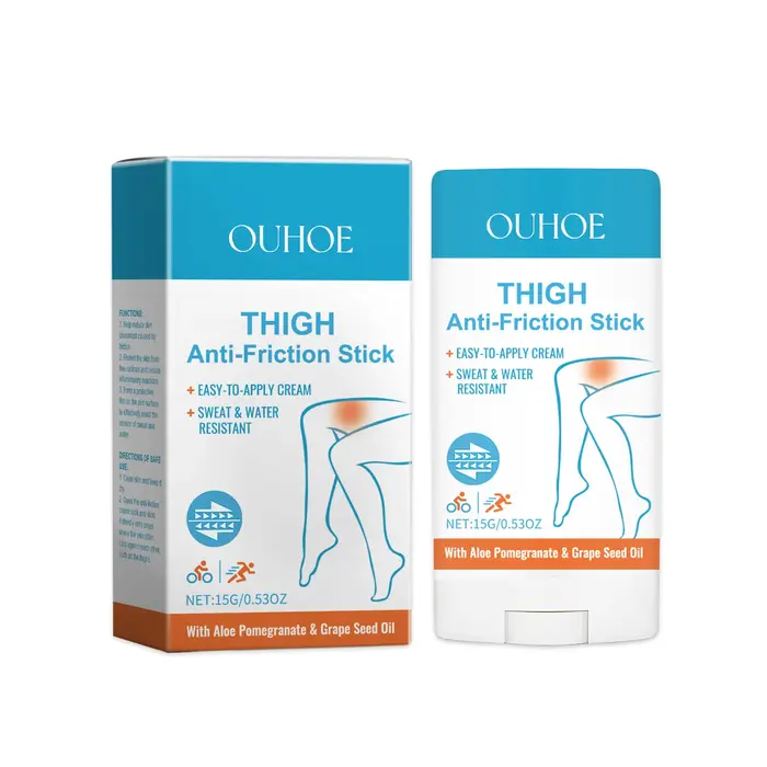 Crème hydratante anti-frottement pour cuisses, talons, bras, poitrine, fesses, aisselles et genoux,
