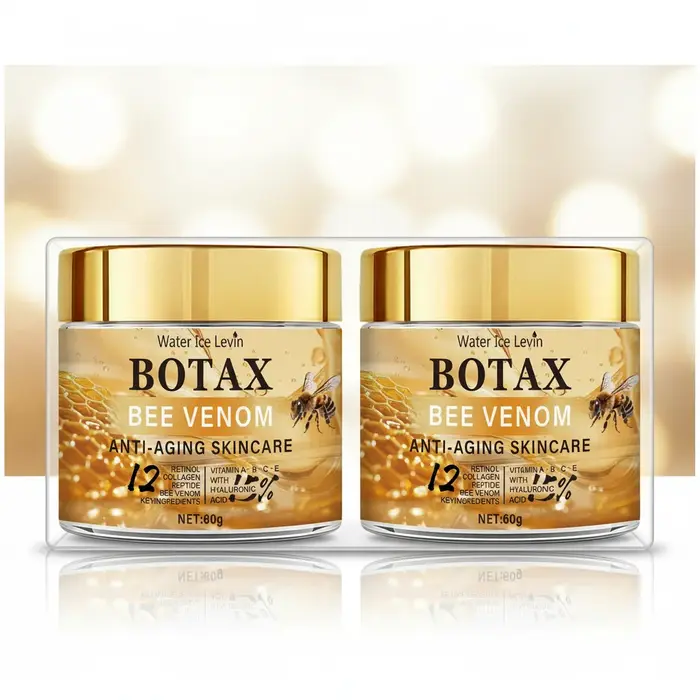 Crème Visage aux Peptides et Venin d'Abeille - Hydratation Repulpante