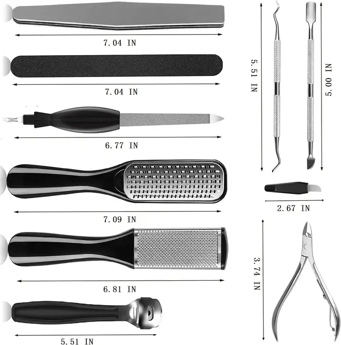 Kit de pédicure 8/10/15/23 en 1