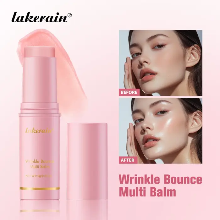 Bâton hydratant rose pour la peau du visage