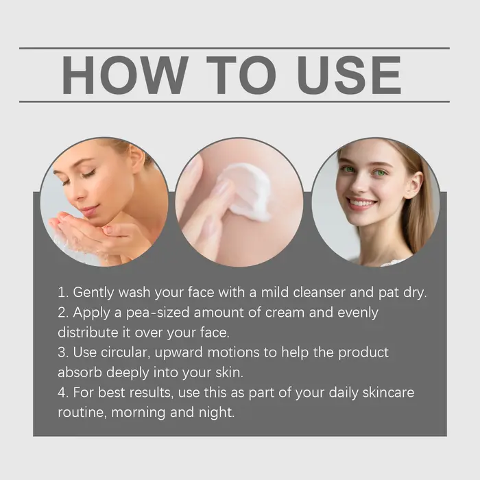 Niacinamide éclaircir la crème de nuit améliore la matité inhibe la Production de la mélanine rétrécit les Pores