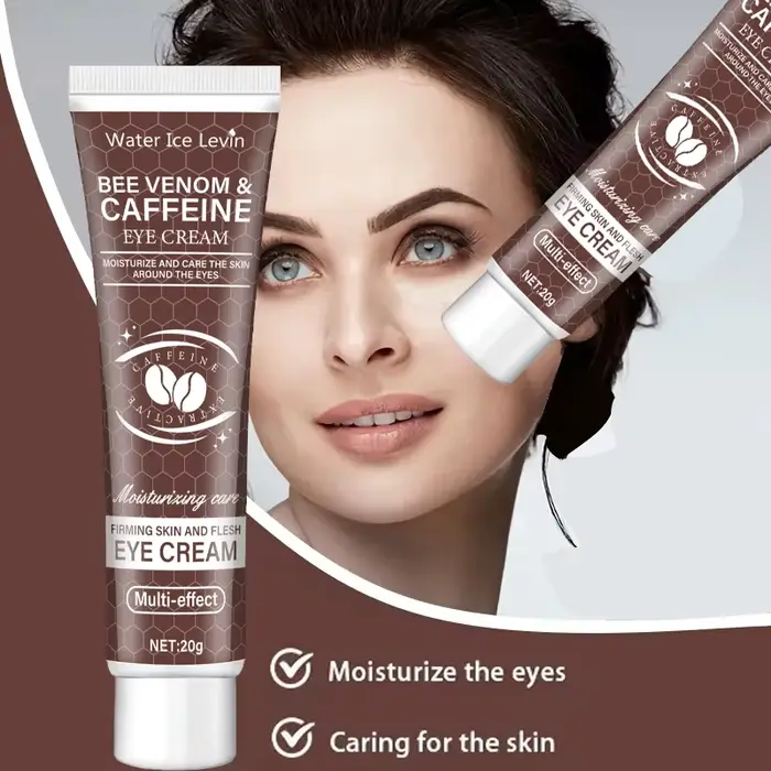 Crème pour les yeux au venin d'abeille et à la caféine pour toute la peau – 20g