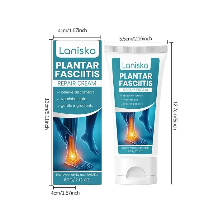 Crème Apaisante pour Fasciite Plantaire