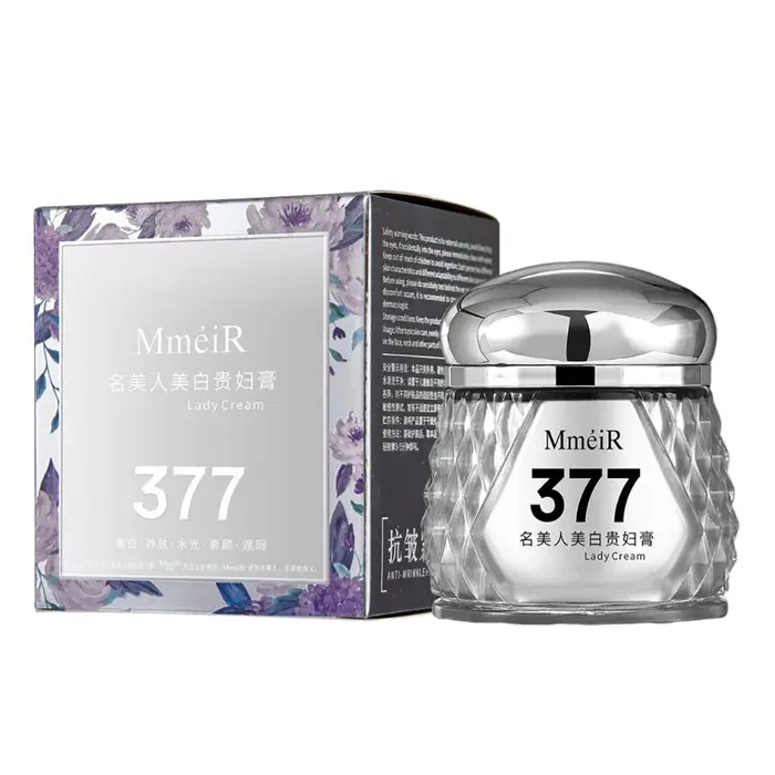Crème pour femme MmeiR 377, blanchissante, éclaircissante, anti-rides, multi-effets, élimine les tac