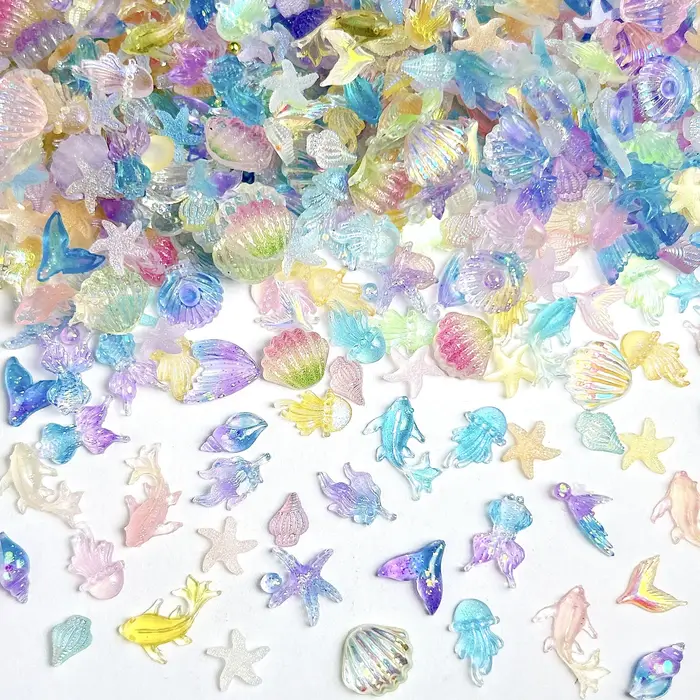 Accessoires de la série océan pour Nail Art