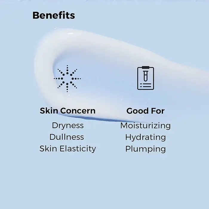 Crème visage à l'acide hyaluronique