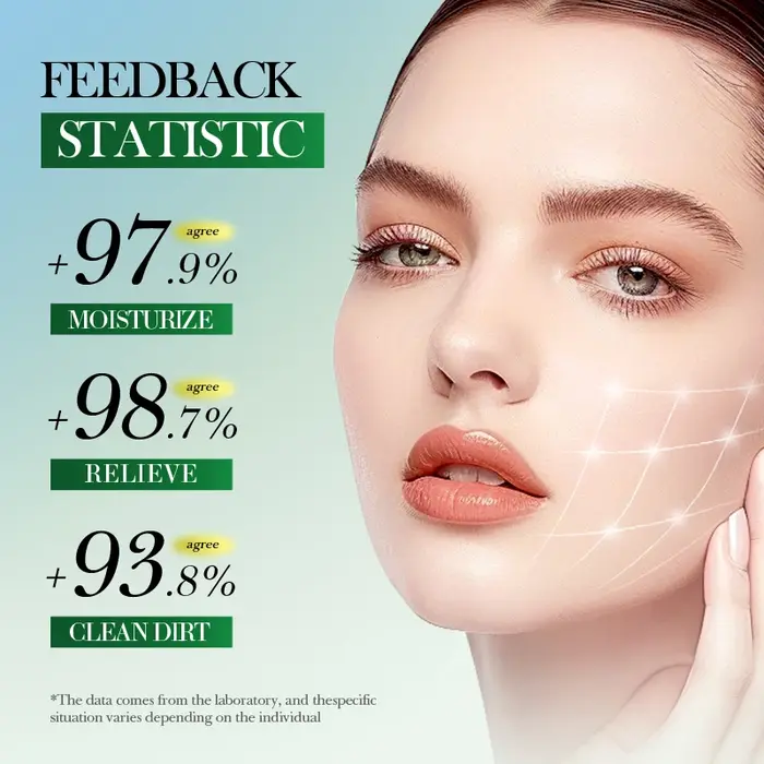Ensemble de soins pour la peau du visage nettoyant