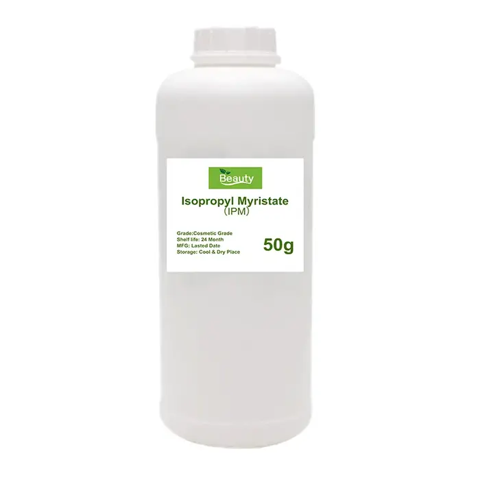 Myristate d'isopropyle (IPM) de haute qualité, matière première cosmétique, soin hydratant pour la p