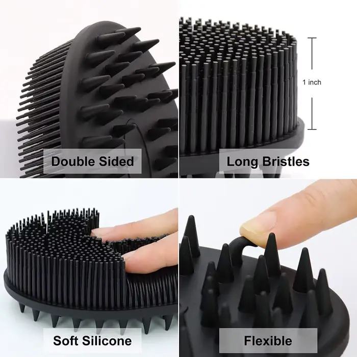 Brosse de bain en Silicone