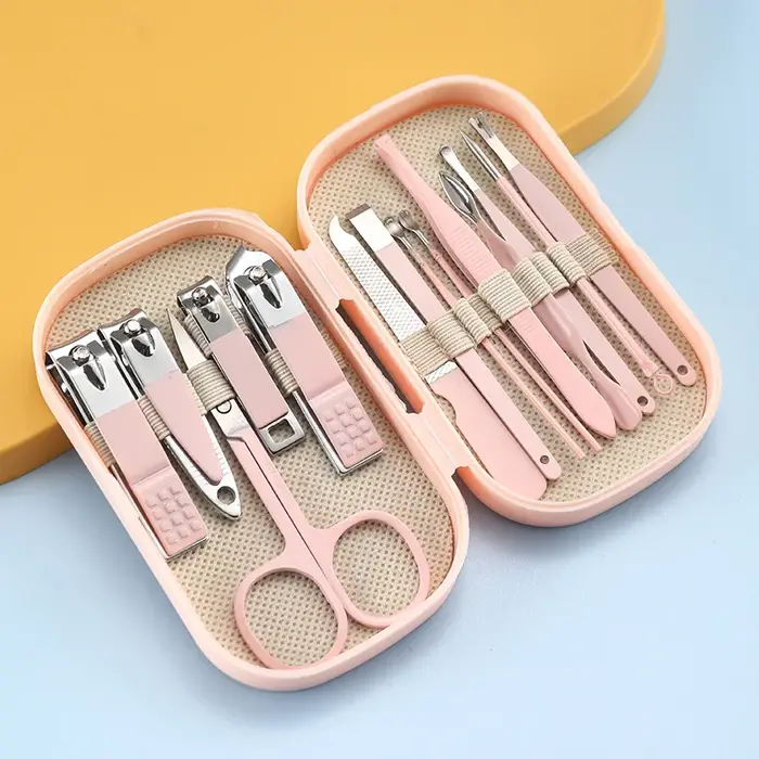 Ensemble de manucure et pédicure de luxe pour hommes et femmes