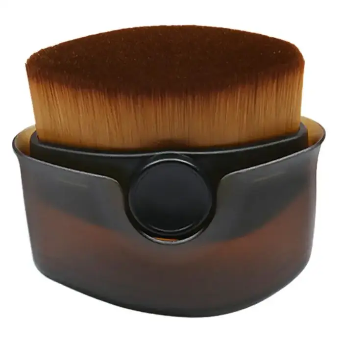 Applicateur de crème solaire à poils souples