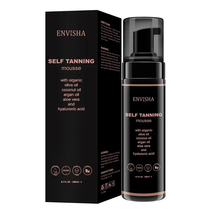 Envsha – Mousse bronzante pour le corps