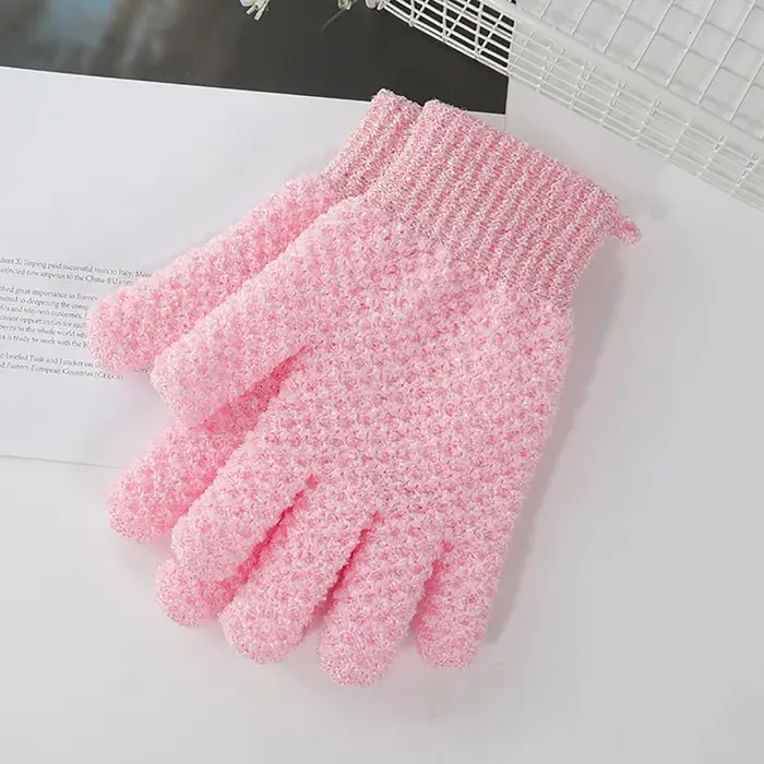 Gants de gIslande extensibles pour la douche et le bain