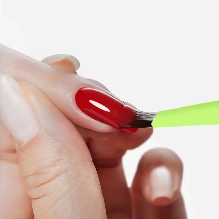Brosse à ongles verte, brosse à Gel pour manucure, stylo d'extension de Gel UV acrylique, vernis à o