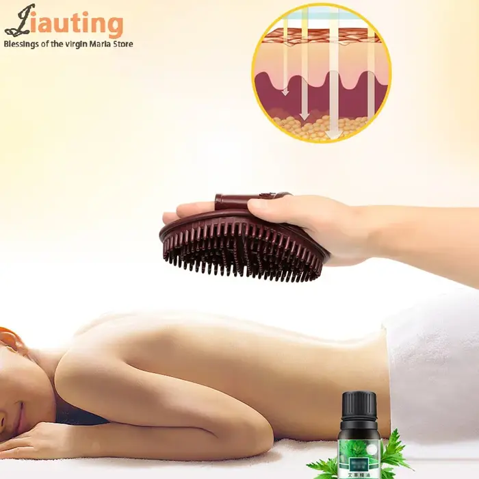 Brosse de massage Gua Sha anti-cellulite