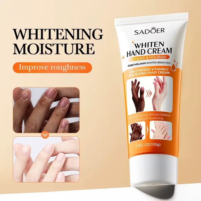 SADOER crème pour les mains blanchissante pour la peau hydratante tendre nourrir Non grasse hydratan