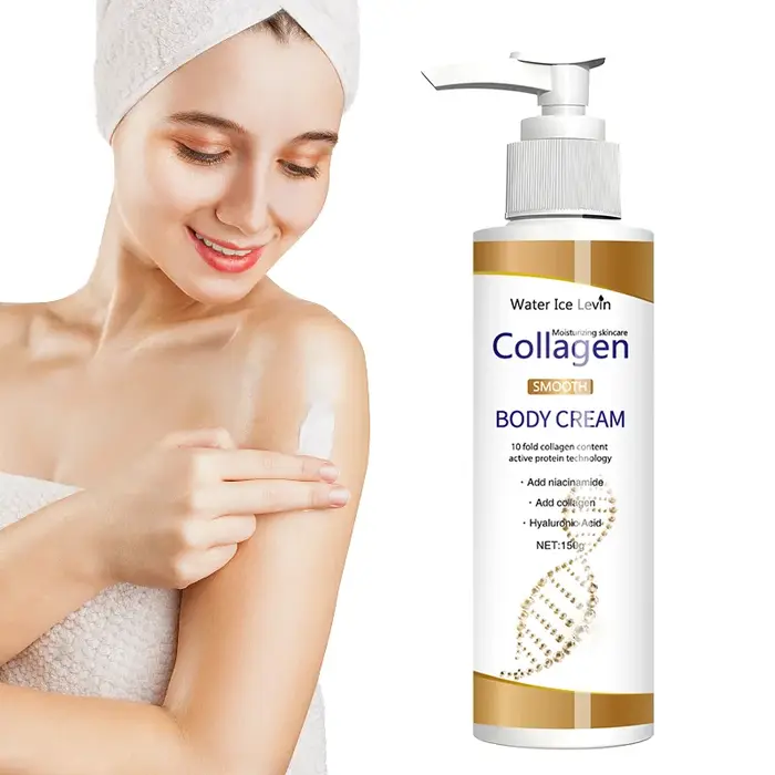 Crème hydratante raffermissante au collagène