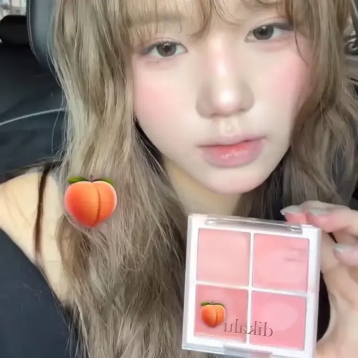 4 couleurs Blush crème naturel nu maquillage éclaircissant eau lumière pêche