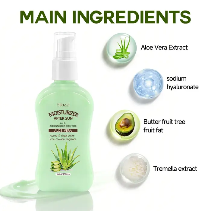 MOISTURIZER AFTER SUN ALOE VERA GEL