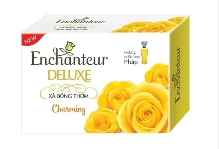 Enchanteur DELUXE Charming Talc nettoie en douceur et hydrate éclaircissant la peau lisse parfum Flo