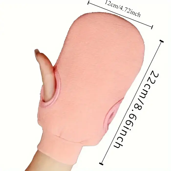 Gants exfoliants pour le corps