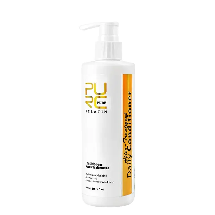 PURC Daily Conditioner Kératine Traitement Post-Astraightenant Nouris et Hydrate Masque capillaire 3
