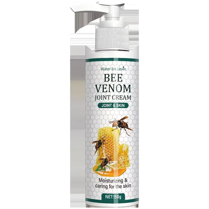 Crème de soin hydratante au venin d'abeille, formule hydratante hypoallergénique, adaptée aux hommes