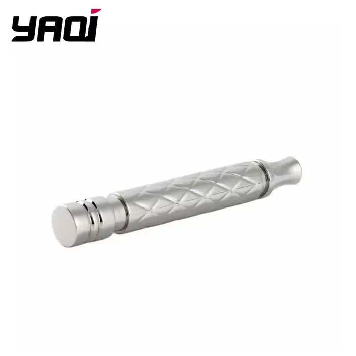 Manche de rasoir YAQI Harlequin en acier inoxydable 303 poli pour hommes