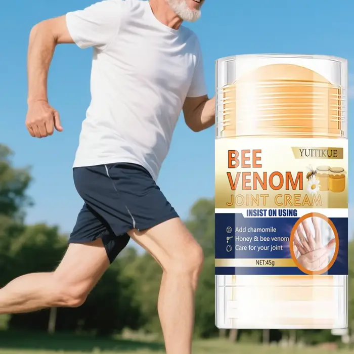 Crème pour les articulations au venin d'abeille, lotion apaisante et hydratante à faible teneur en a