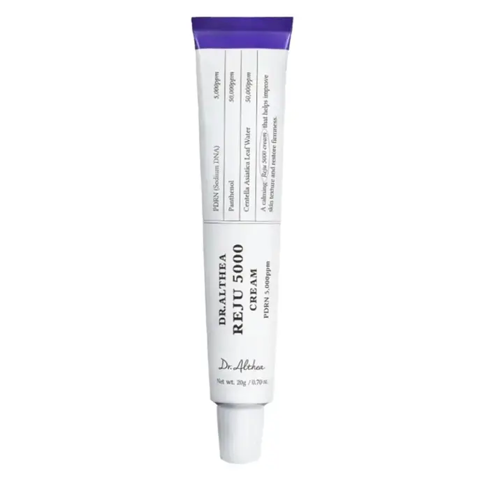 Crème hydratante raffermissante PDRN Reju 5000 pour peaux sensibles, apaisante, au panthénol et à la