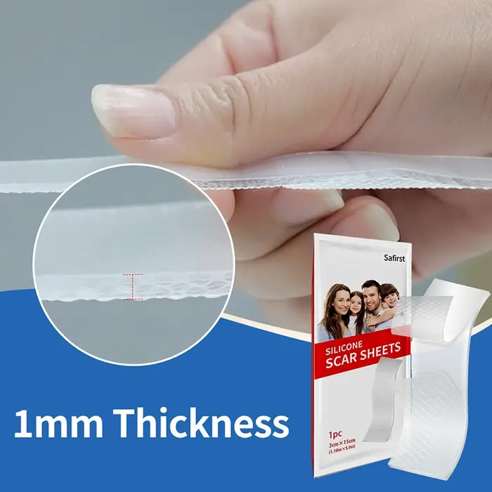 Patch de traitement en gel de silicone pour cicatrices