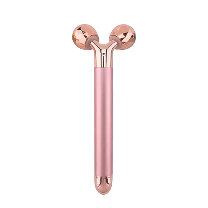 Rouleau de beauté électrique vibrant pour le visage, masseur facial, lifting du visage, anti-rides,