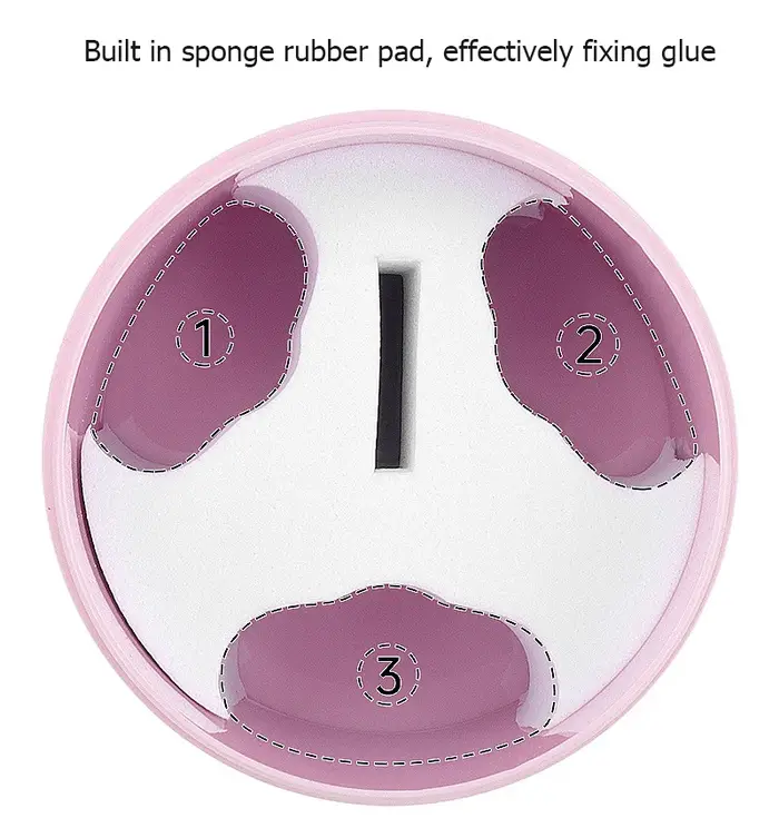 Conteneur de stockage scellé pour colle à cils, pot de colle Lashista, accessoires pour cils