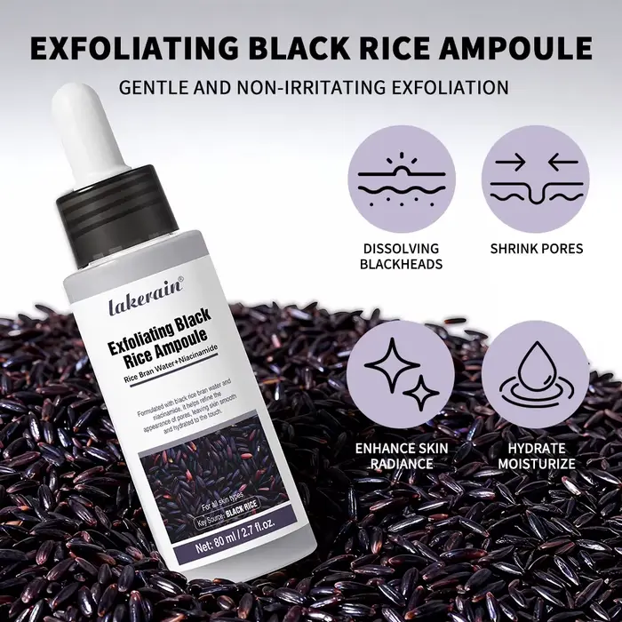 Ampoule Exfoliante au Riz : Effet Éclatant