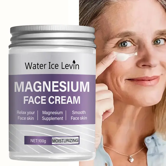 Crème pour le visage au magnésium