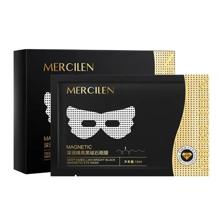 Masque Contour des Yeux Coréen Mercilen Peptide Golden Collagen Anti-Rides Double Action Raffermissant Lissant Anti-Cernes Soin de la Peau