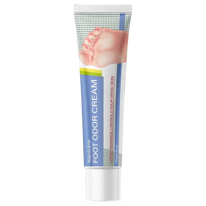Crème hydratante pour les pieds - Contrôle les odeurs, raffermit avec de l'acide hyaluronique et de 
